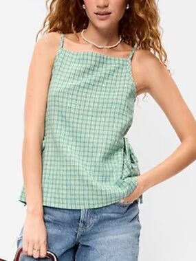 Apron Side-Tie Tank Top